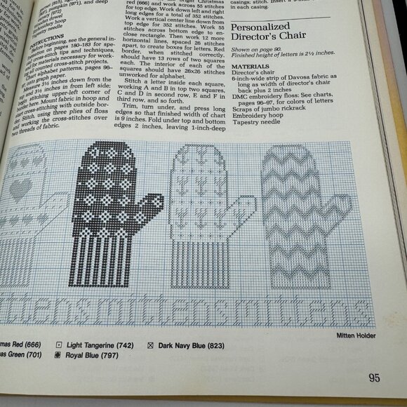 Better Homes & Gardens Americas Best Cross-Stitch Hardcover Book 1988 - Picture 6 of 7